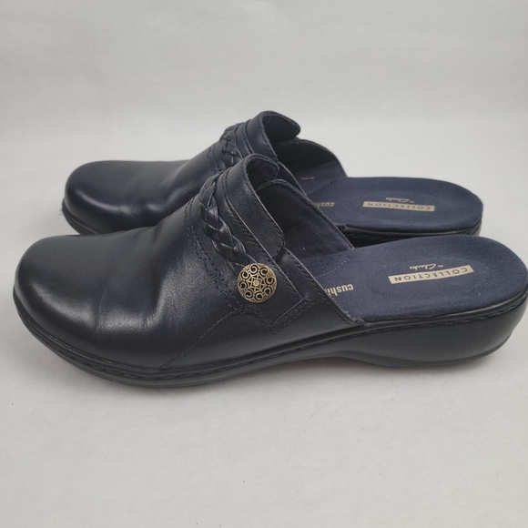 Clarks Leisa Carly Clog Mules - Picture 3 of 6